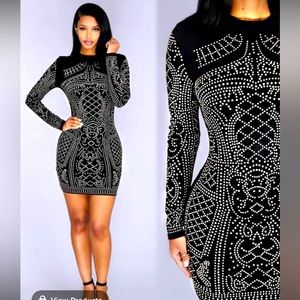 Fashion Nova studded dress🖤